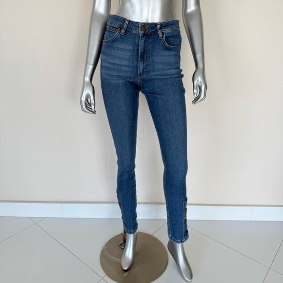 Sandro women skinny jeans size 38 or 6 US - Picture 1 of 9